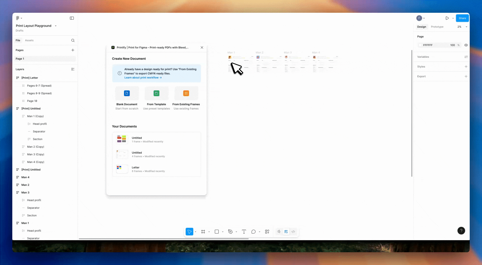 Document Presets